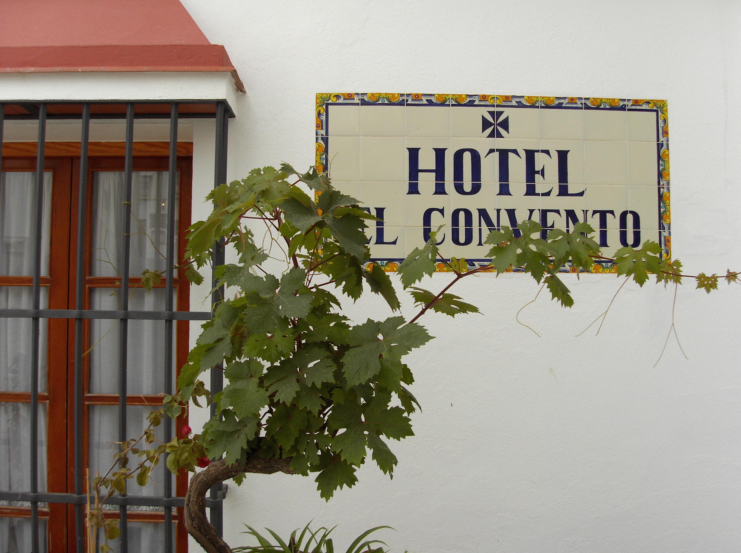 Hotel El Convento Arcos de la Frontera Exterior foto